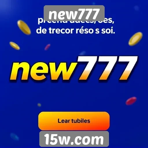 Novas funcionalidades do site new777
